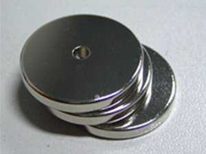 Sintered NdFeB Disc Magnets with Hole